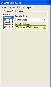 Shoutcast source
